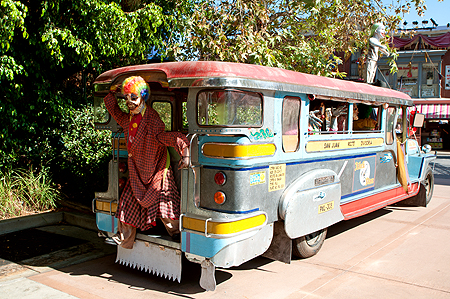 Halloween scary clown universal studios