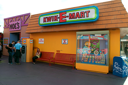 Kwik-e-Mart Universal Studios Hollywood California