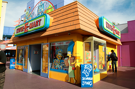 Skinner Stinks The Simpsons Universal Studios Hollywood California