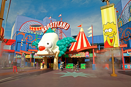 Simpsons Ride Universal Studios Hollywood