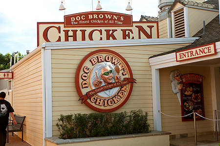 Doc Brown Universal Studios