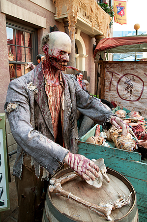 Halloween zombie Universal Hollywood