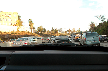 California Rush Hour Traffic