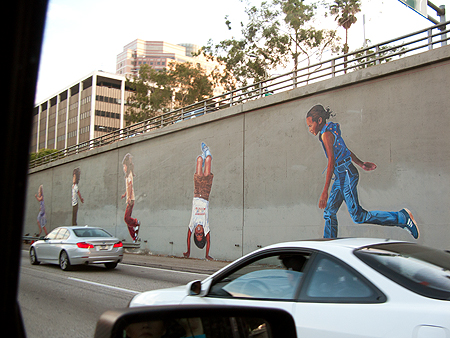 California 101 Rush hour traffic