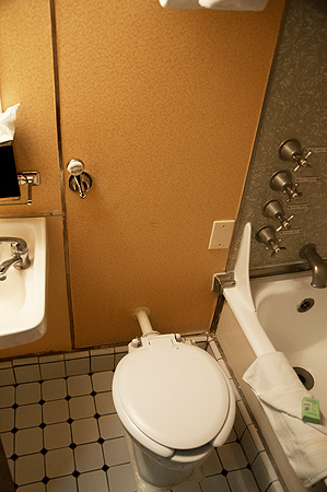 Queen Mary bathroom toilet