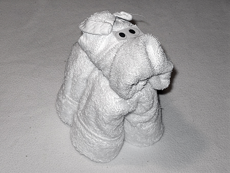 Cruise towel animal