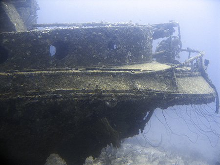 Aruba submarine shipwreck