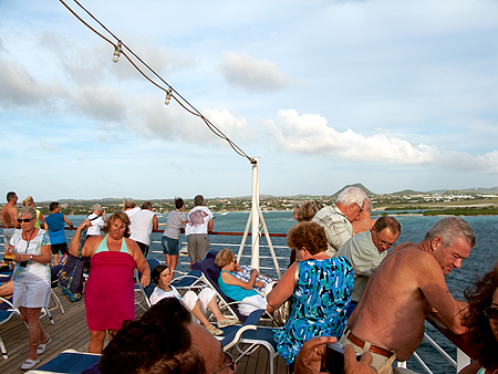 Holland America Noordam deck