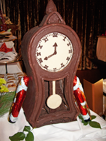 Chocolate clock christmas cruise