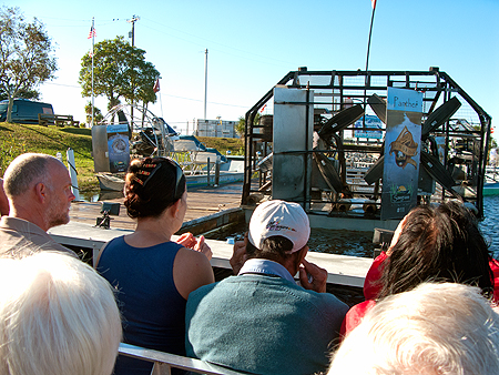 Florida everglades airboat excursion