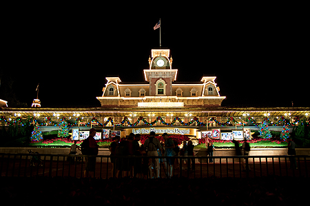 Walt Disney World Thanksgiving lights