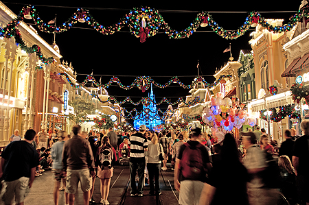 Disney World lights
