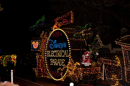 Disney World Electric Night Parade