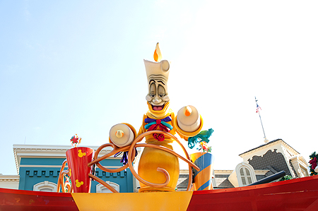 Disney Parade Beauty and the Beast Candle