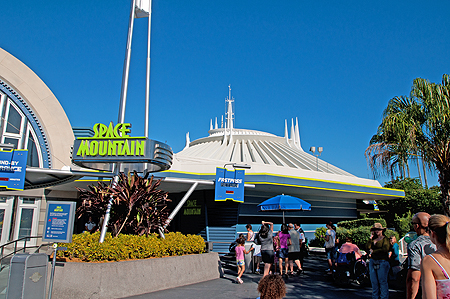 Disney World Space Mountain