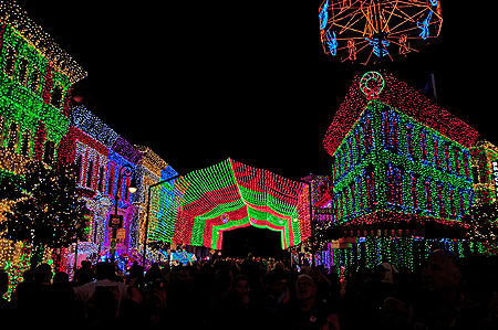 Hollywood Studios Christmas Lights