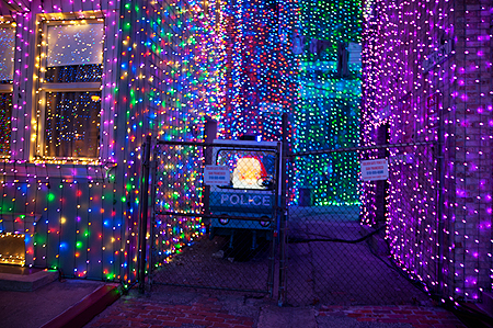 Hollywood studios santa lights