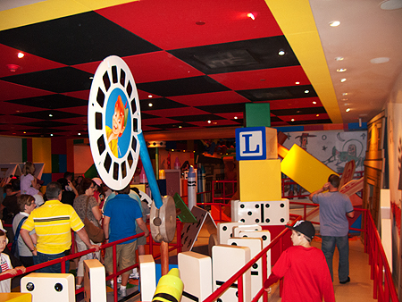 Hollywood Studios Toy Story Line