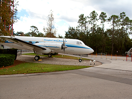 Disney Hollywood Studios Backlot Tour plane
