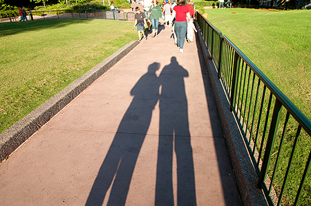 Epcot shadows