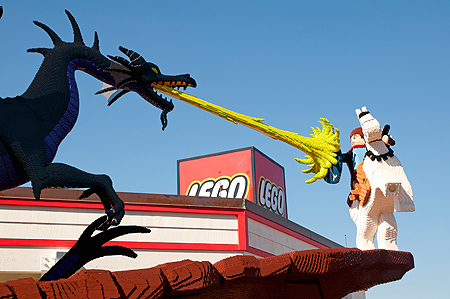 Sleeping Beauty Lego Downtown Disney