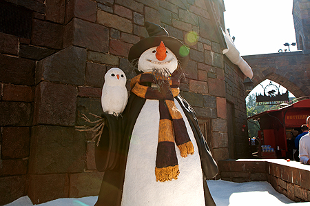 Harry Potter Gryffindor snowman