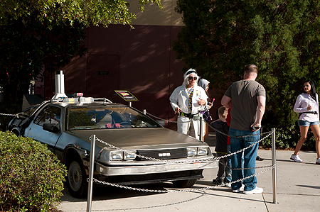 Back to the Future Universal Studios