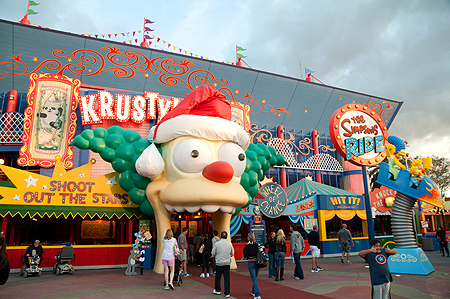 The Simpsons Krustyland Universal Studios