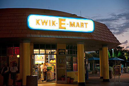 Kwik-E-Mart The Simpsons Universal Studios