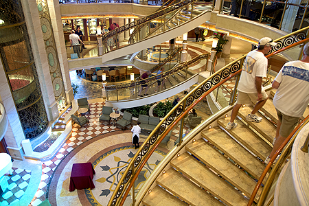 Ruby Princess Atrium