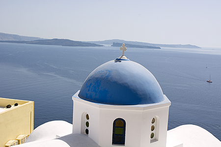 Santorini church