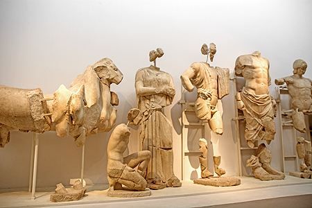 Temple of Zeus east pediment