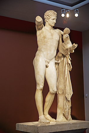 Hermes and the infant Dionysus