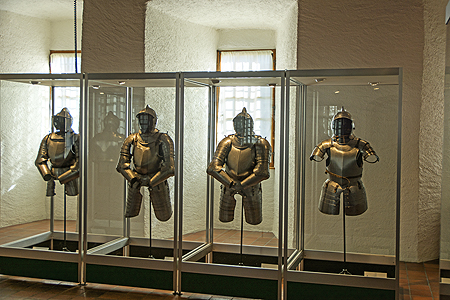Gruyeres castle armor